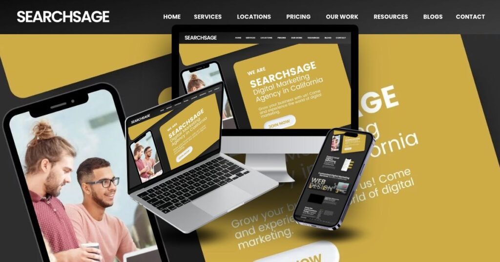 searchsage web design project